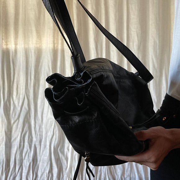 Hobo Leather Backpack